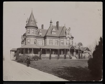 The Edwin Gould Residence at Rhinecliffe or Rhinebeck, New York, 1893-94 by Byron Company